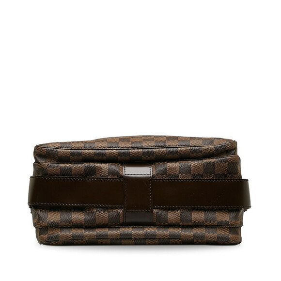LOUIS VUITTON Authentic Brown Damier Leather Shoulder Bag